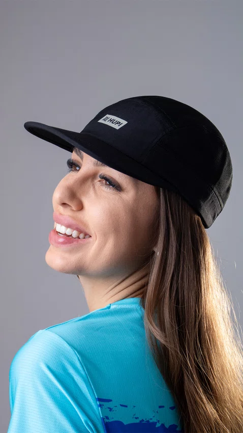 Boné HUPI Run Supreme Preto