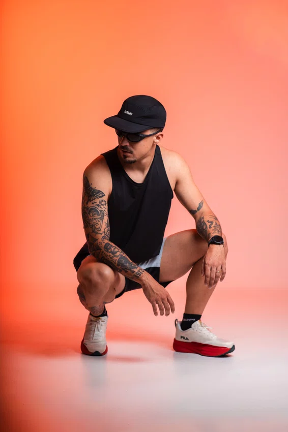 Boné HUPI Run Supreme Preto Run