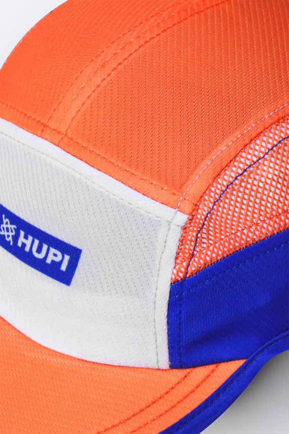 Boné Para Corrida HUPI Run Fast Air Laranja