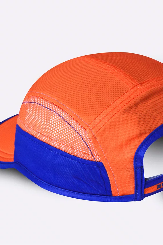 Boné Para Corrida HUPI Run Fast Air Laranja
