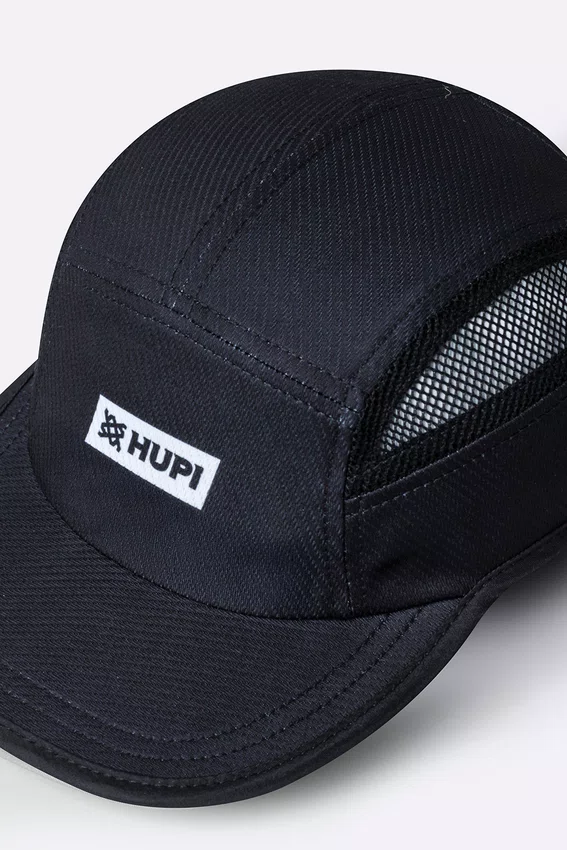 Boné Para Corrida HUPI Run Fast Air Preto