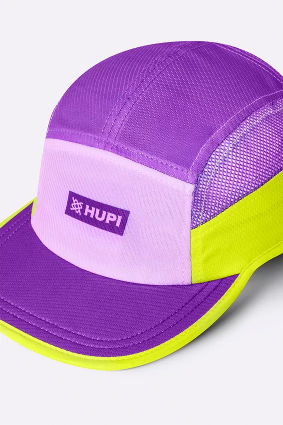 Boné Para Corrida HUPI Run Fast Air Roxo