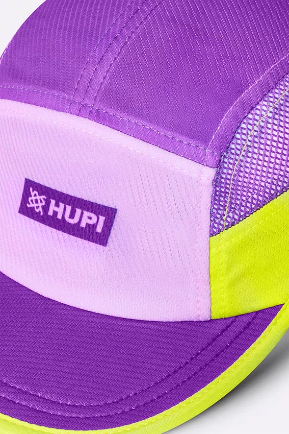 Boné Para Corrida HUPI Run Fast Air Roxo