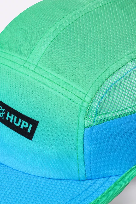 Boné Para Corrida HUPI Run Fast Air Verde