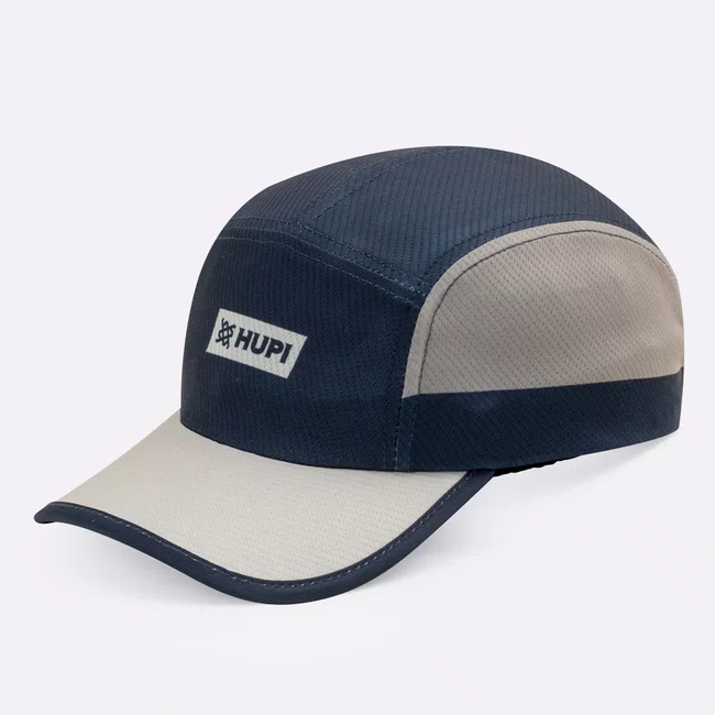 Boné para Corrida HUPI Run Fast Cinza e Marrom