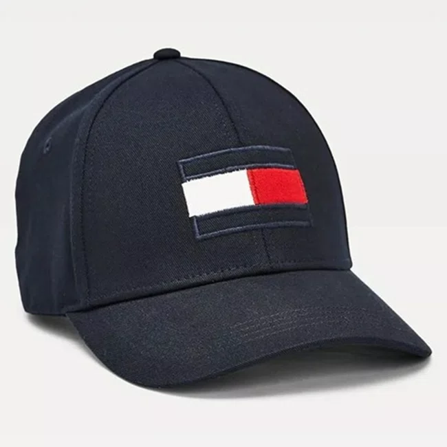 Boné Tommy Hilfiger Clássico Bandeira Azul Marinho