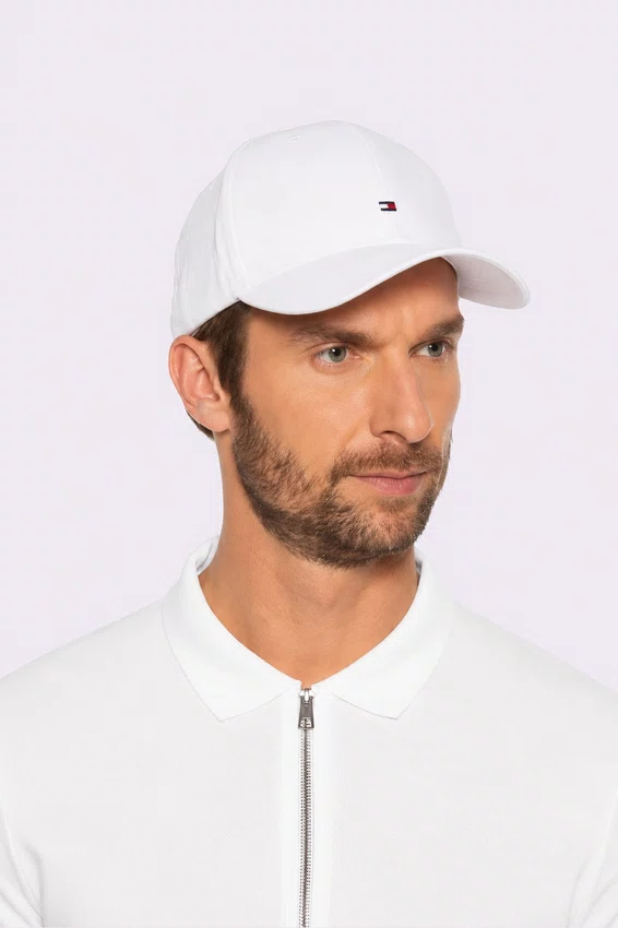 Boné Tommy Hilfiger Clássico Branco