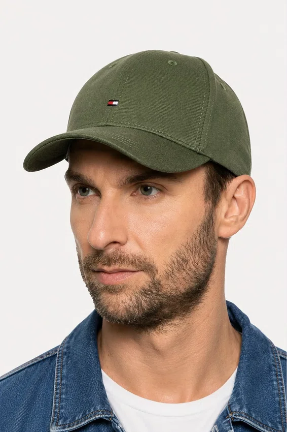 Boné Tommy Hilfiger Clássico Verde