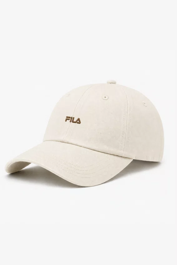 Boné Fila DNA Letter Sport Life Off White
