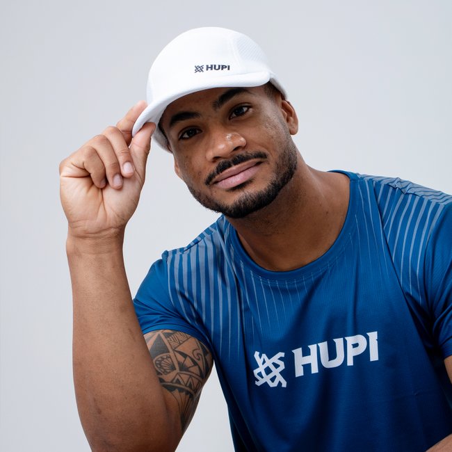 Boné UV com Proteção Solar HUPI Sun Dry Branco