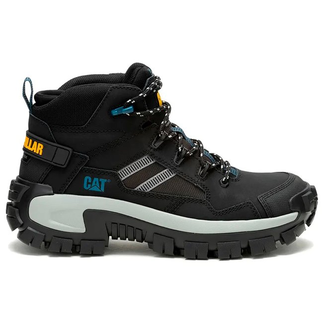 Bota Caterpillar Masculina Invader Mid Vent - Preta