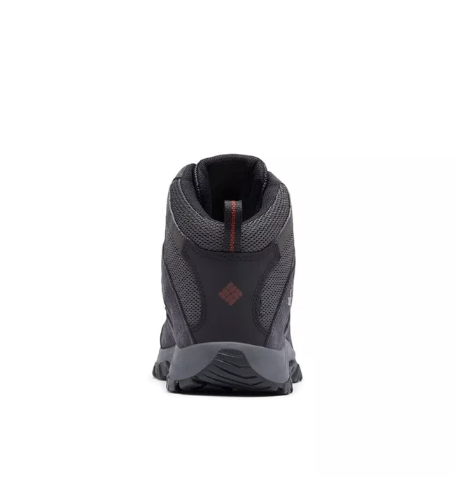 Bota Columbia Masculina Crestwood Mid Waterproof Cinza Escuro