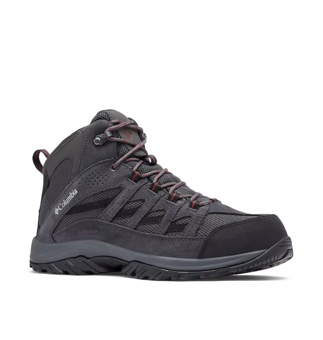 Bota Columbia Masculina Crestwood Mid Waterproof Cinza Escuro