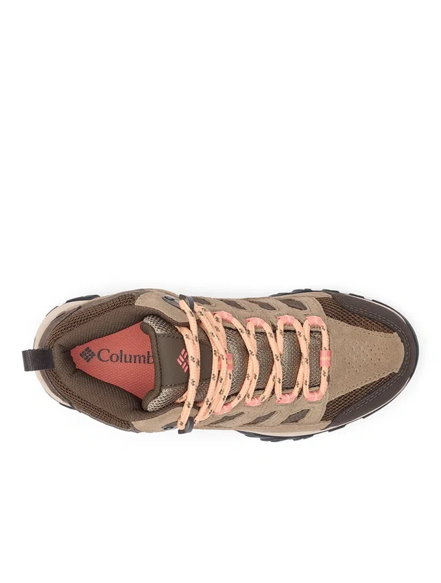Bota Columbia Feminina Crestwood Mid Waterproof Marrom Claro