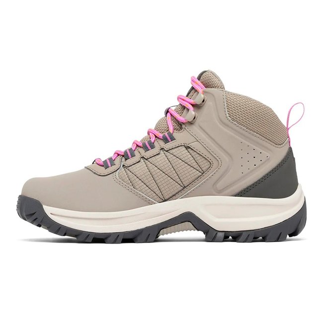 Bota Columbia Feminina Transverse Hike Waterproof Bege e Rosa 