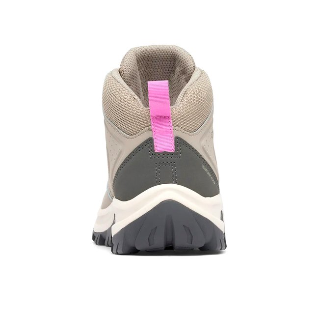 Bota Columbia Feminina Transverse Hike Waterproof Bege e Rosa 