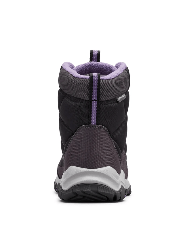 Bota Columbia Feminina Firecamp Preto/Roxo