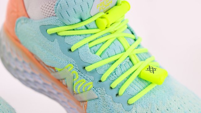 Cadarço Elástico HUPI LACES Amarelo Neon Liso