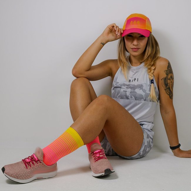 Cadarço Elástico HUPI LACES Rosa Liso