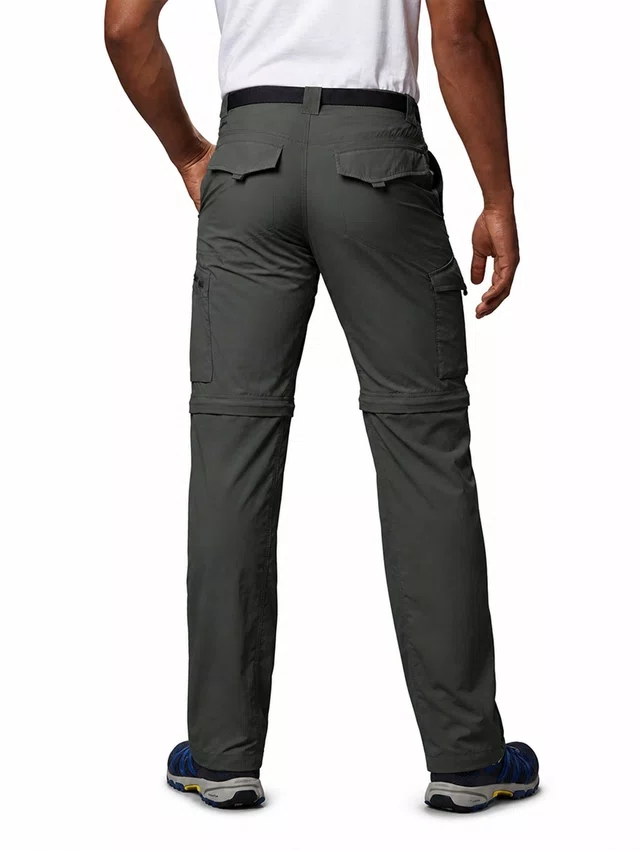 Calça Columbia Masculina Silver Ridge Convertible Cinza