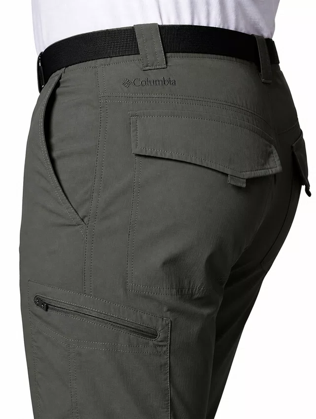 Calça Columbia Masculina Silver Ridge Convertible Cinza
