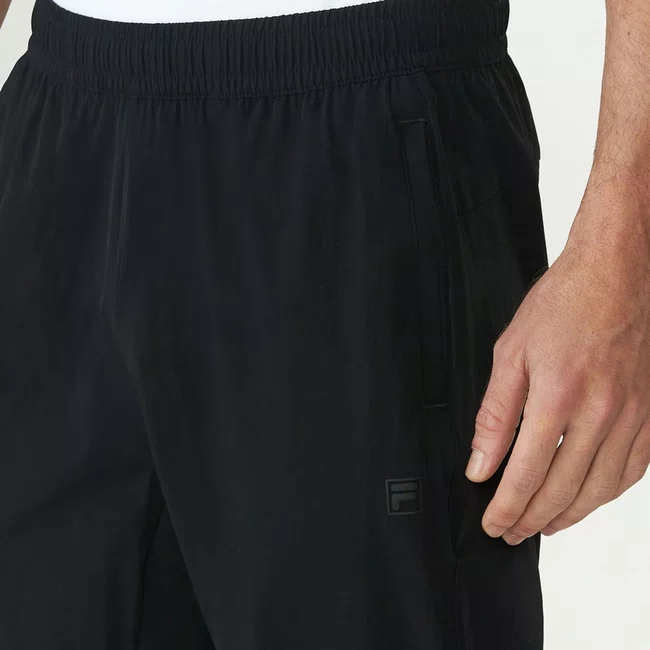 Calça Fila Zip V Masculina Preta