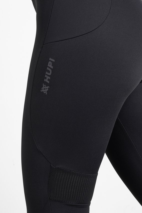Calça Legging para corrida HUPI Bella Curta Feminina Preto