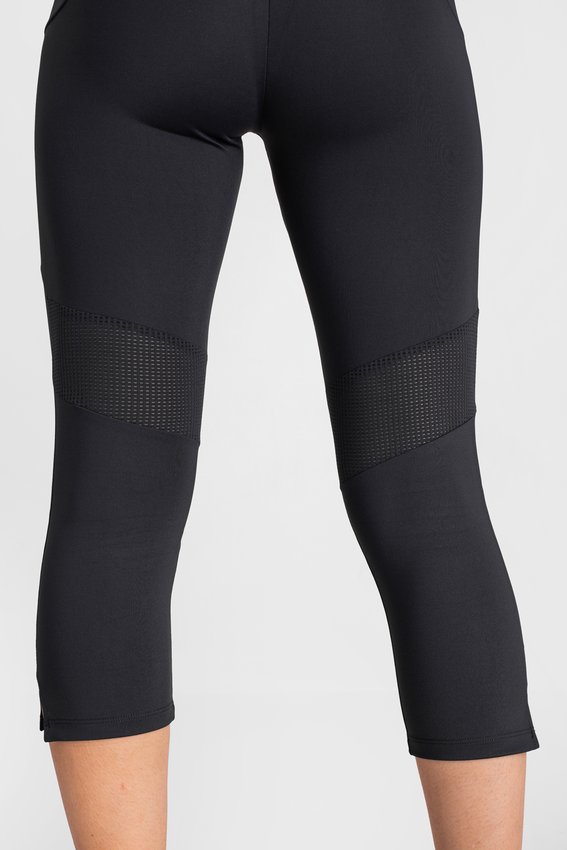 Calça Legging para corrida HUPI Bella Curta Feminina Preto