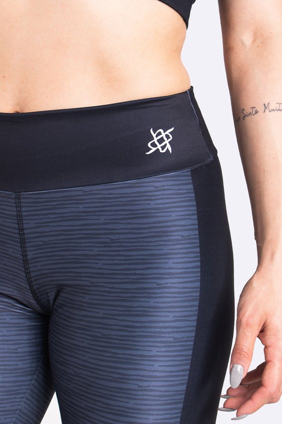 Calça Legging HUPI Bull Cinza/preto