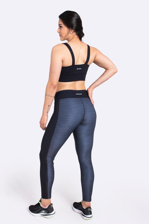 Calça Legging HUPI Bull Cinza/preto