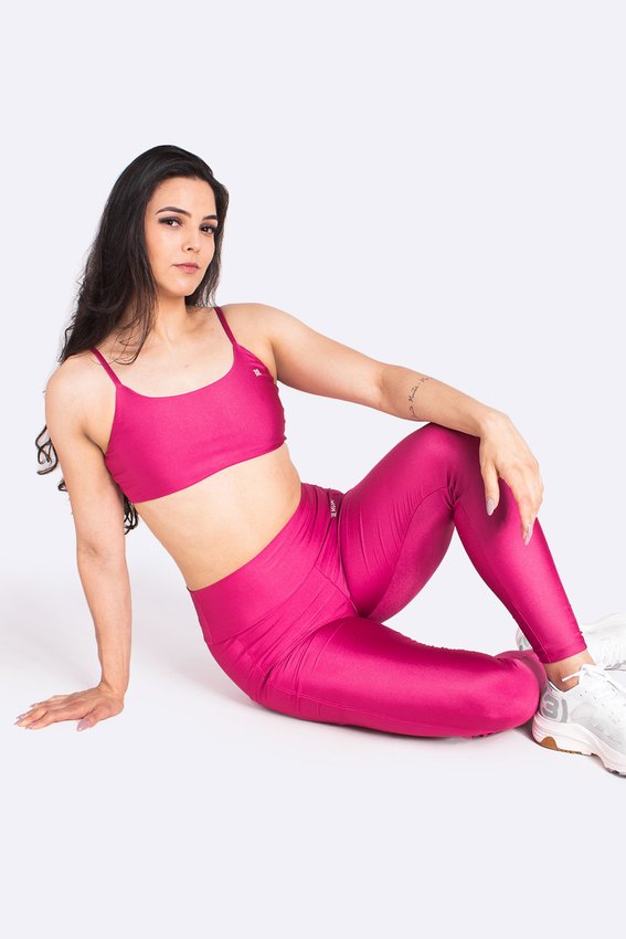 Calça Legging HUPI Color Rosa