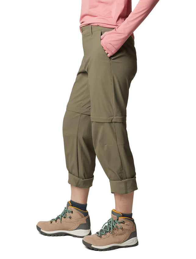 Calça Columbia Feminina Leslie Falls Convertible Verde Militar