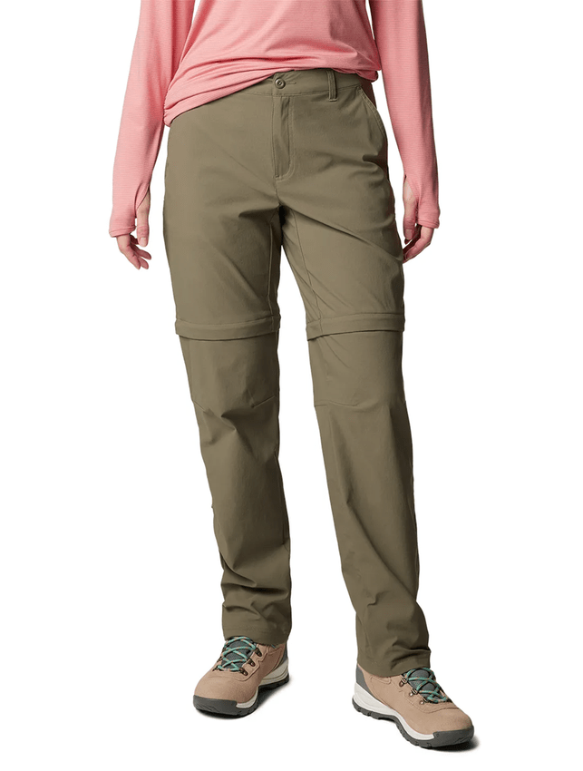 Calça Columbia Feminina Leslie Falls Convertible Verde Militar