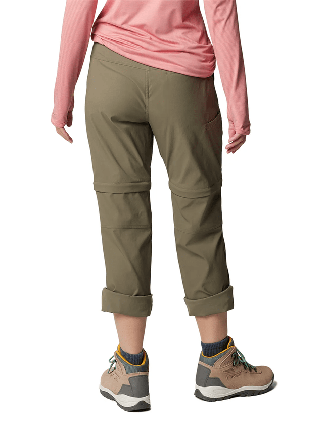 Calça Columbia Feminina Leslie Falls Convertible Verde Militar