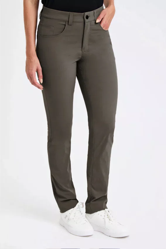 Calça Solo Journey 5 Pocket Feminina Verde Escuro