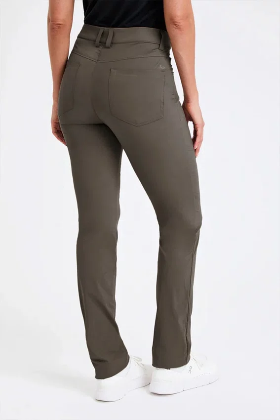 Calça Solo Journey 5 Pocket Feminina Verde Escuro