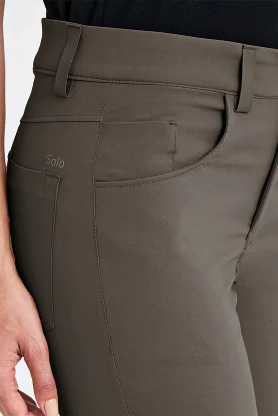 Calça Solo Journey 5 Pocket Feminina Verde Escuro