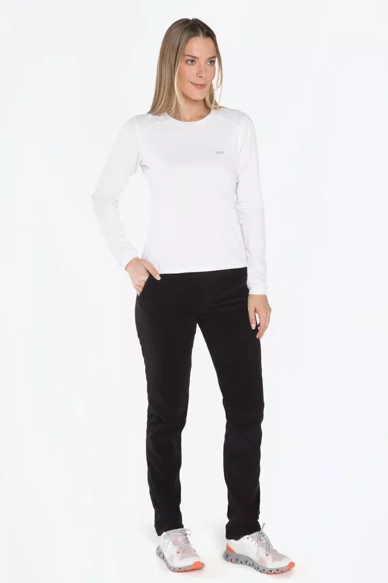 Calça Solo Microfleece III Feminina Preta