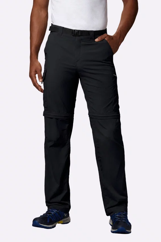 Calça Columbia Masculina Silver Ridge Convertible Preta