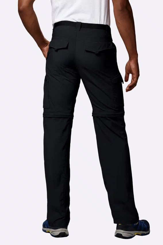 Calça Columbia Masculina Silver Ridge Convertible Preta