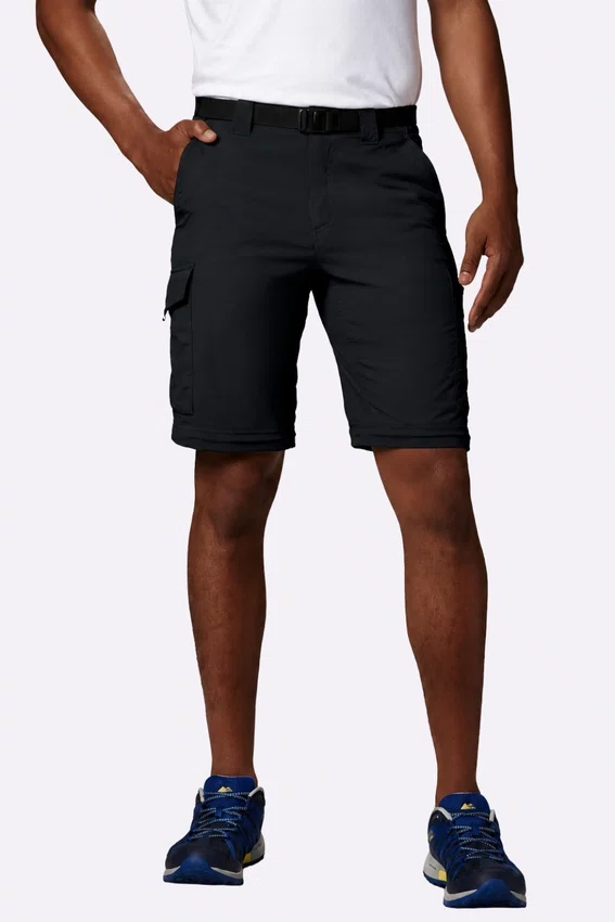 Calça Columbia Masculina Silver Ridge Convertible Preta
