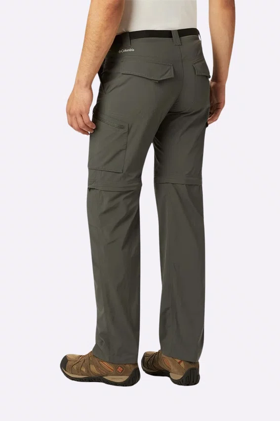Calça Columbia Masculina Silver Ridge Convertible Cinza