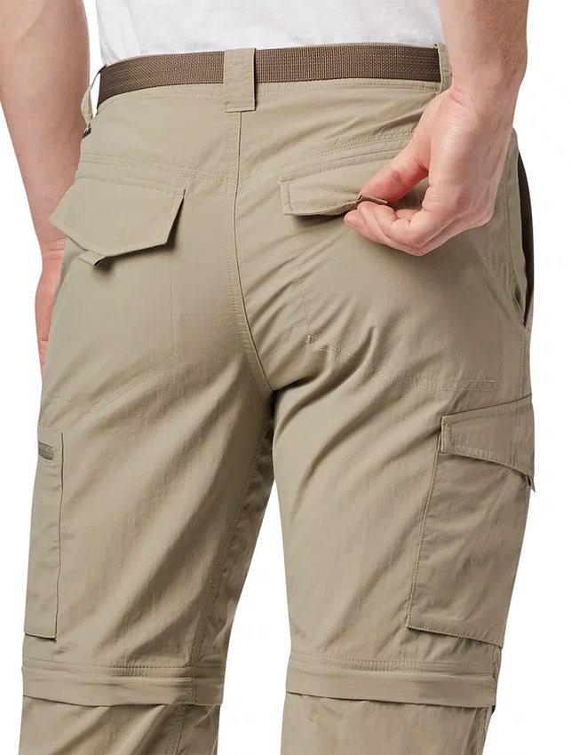 Calça Columbia Masculina Silver Ridge Convertible Cáqui