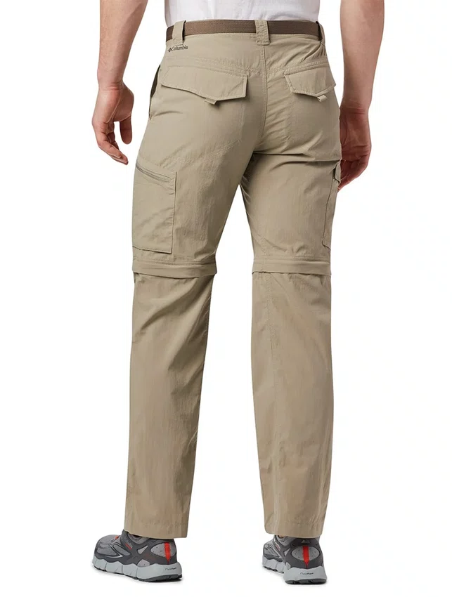 Calça Columbia Masculina Silver Ridge Convertible Cáqui