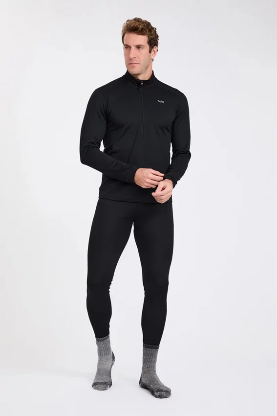 Calça Segunda Pele Solo X-Thermo DS Masculina Preta