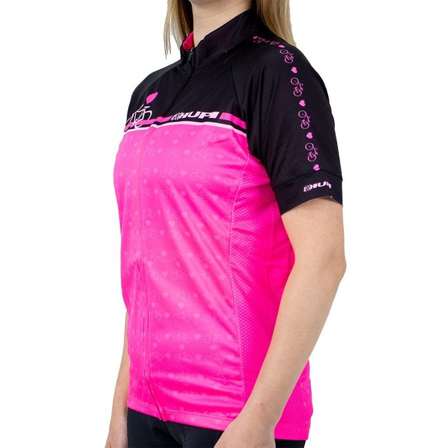 Camisa Ciclismo HUPI Rosa Love Bike