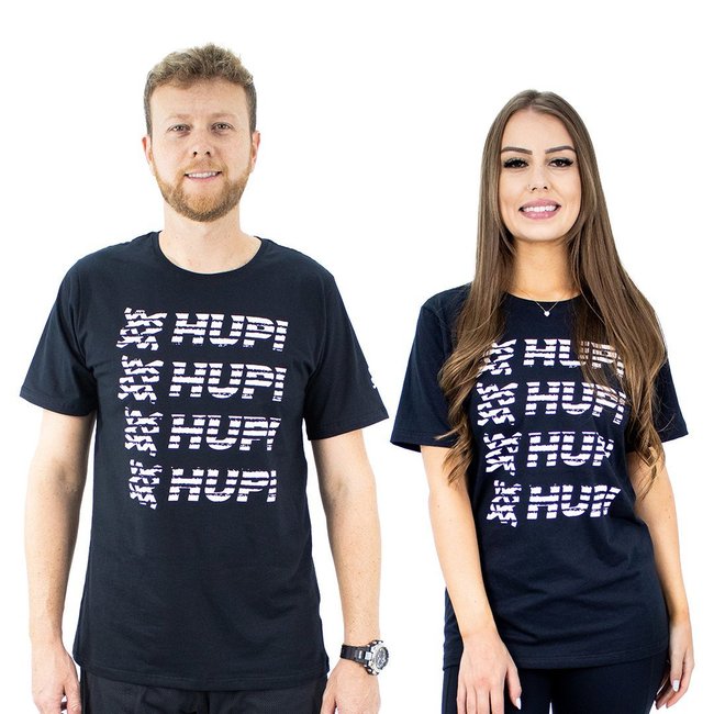 Camiseta Casual HUPI Elite Preto