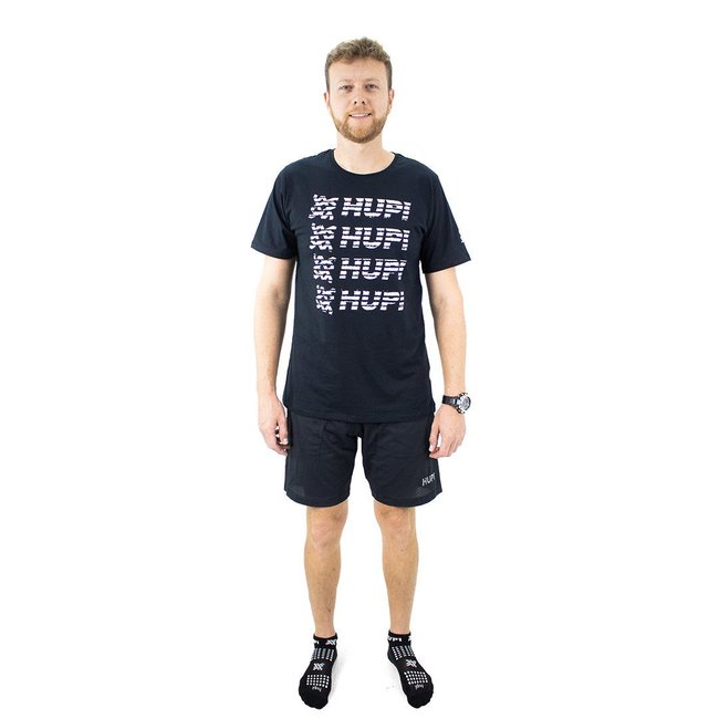 Camiseta Casual HUPI Elite Preto