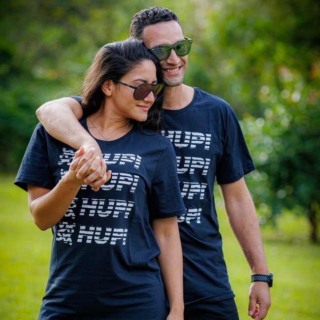 Camiseta Casual HUPI Elite Preto
