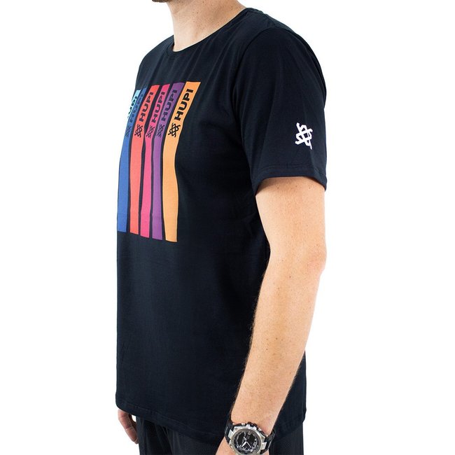Camiseta Casual HUPI Pellt Preto